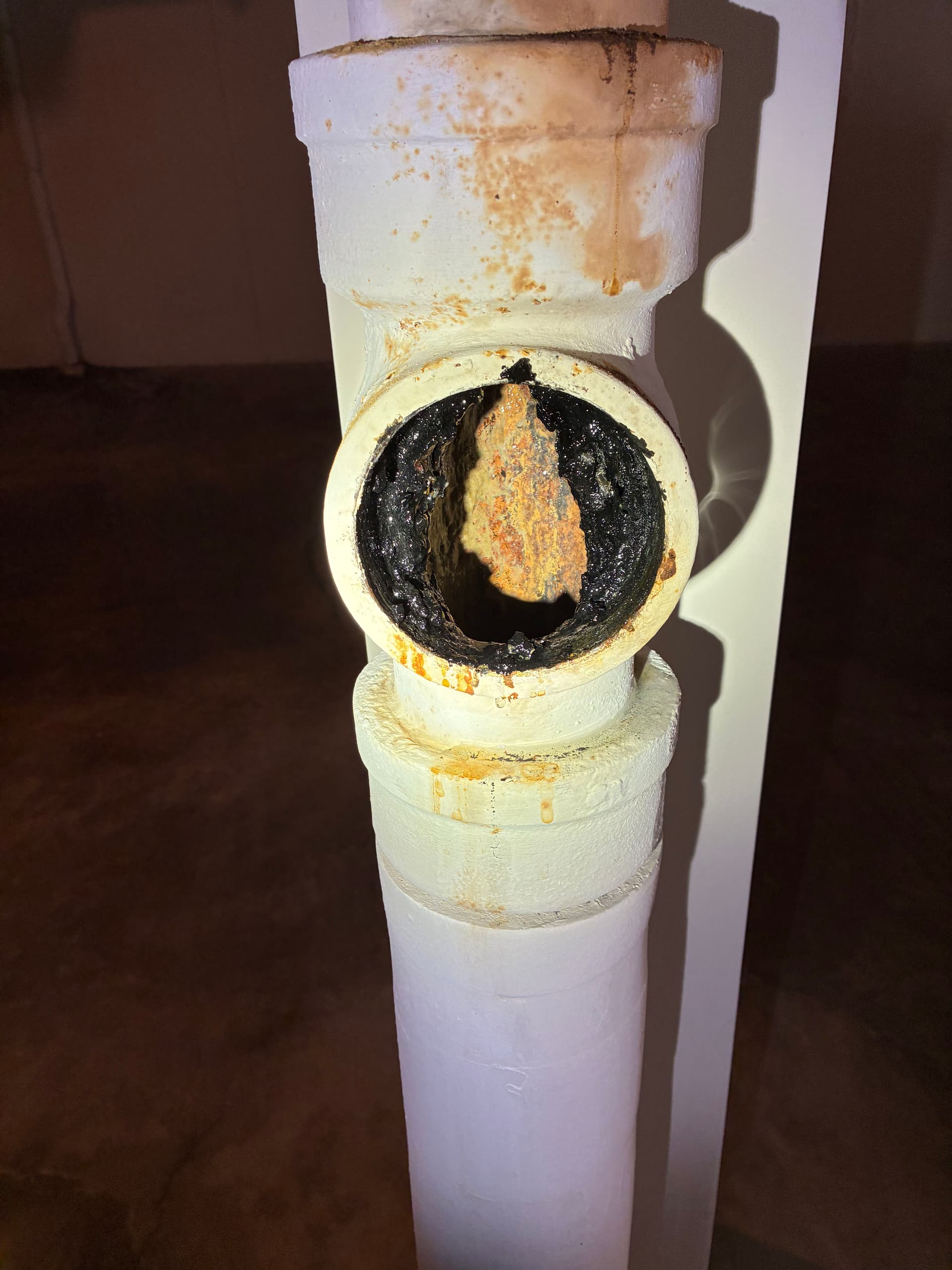 What Rust and Sludge Buildup Actually Looks Like Inside Your Pipes image