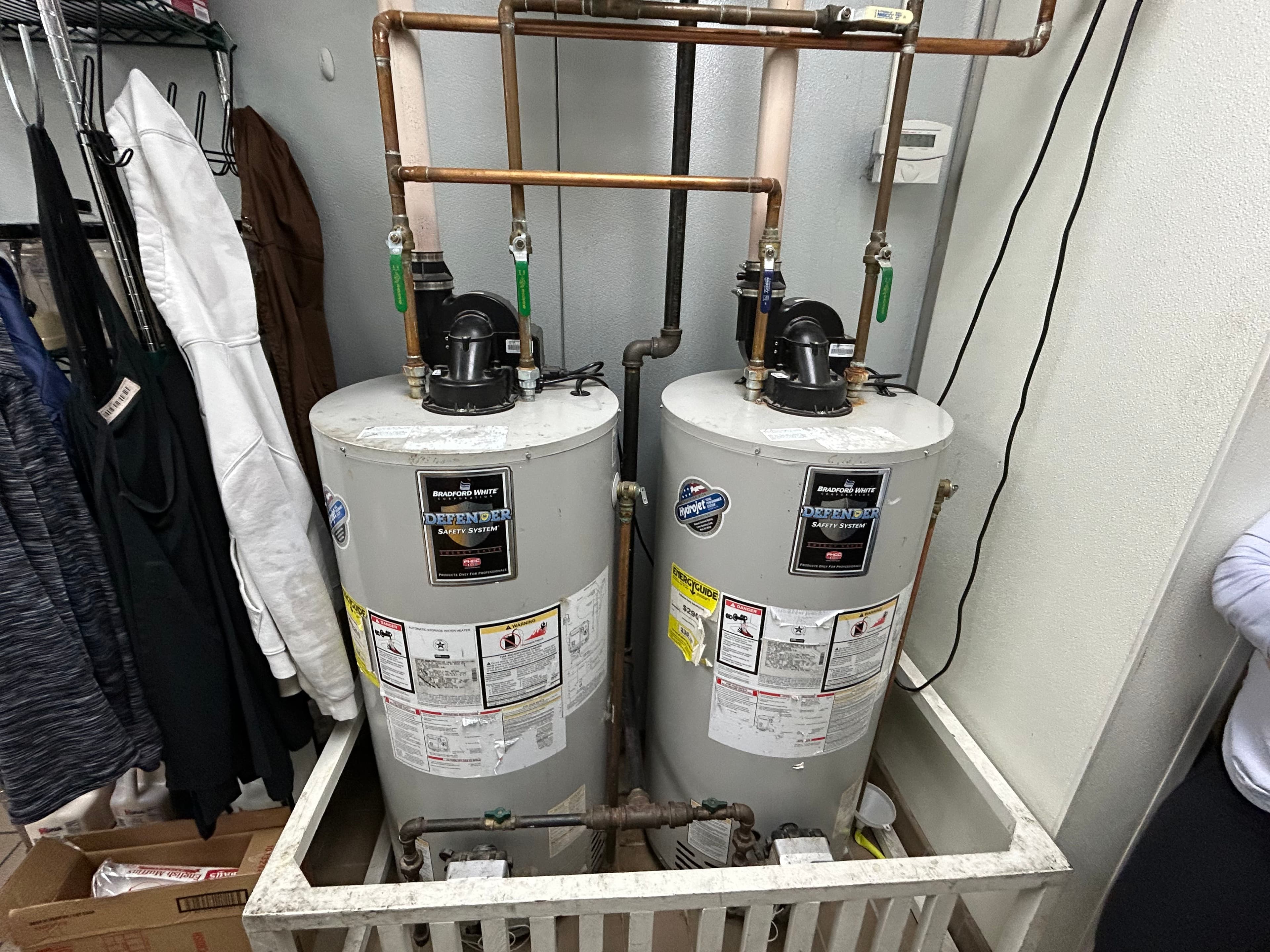 Project Enhance Restaurant Efficiency with Dual 50-Gallon Water Heaters image