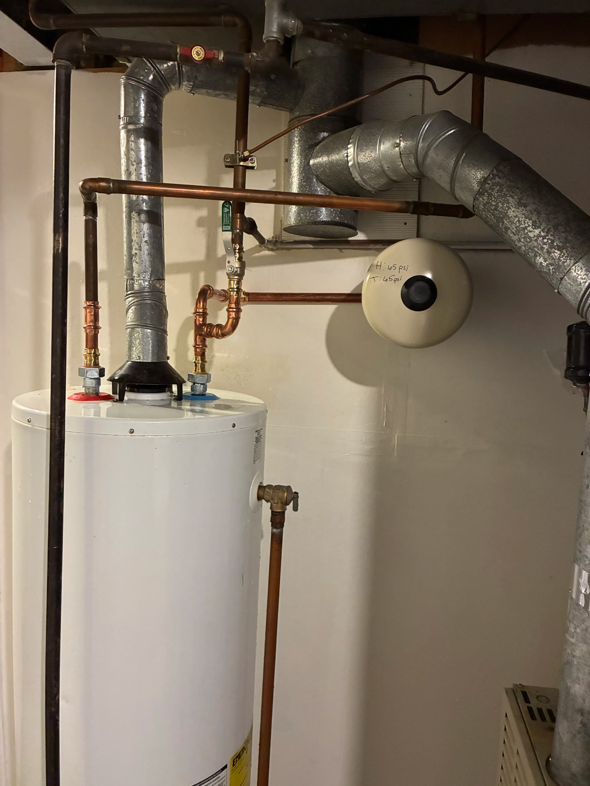 Thermal Expansion Tank Installation Keeping This Water Heater Up to Code image