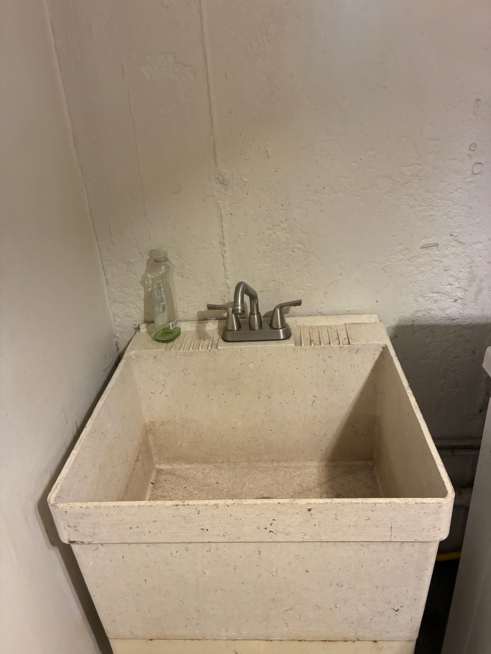 New Faucet Install on a Hard-Working Utility Sink image