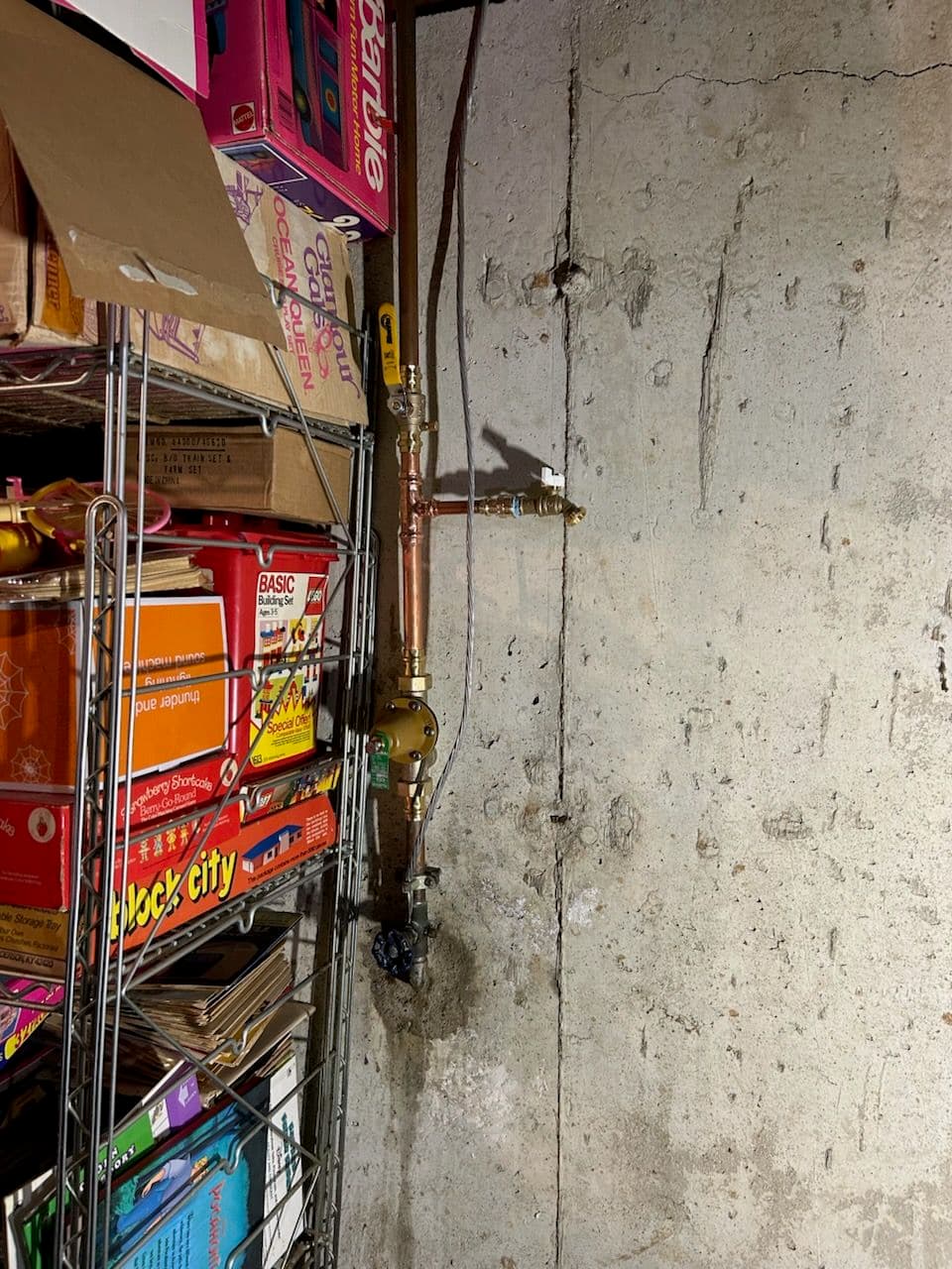 Project Fixing Low Water Pressure in a Basement image