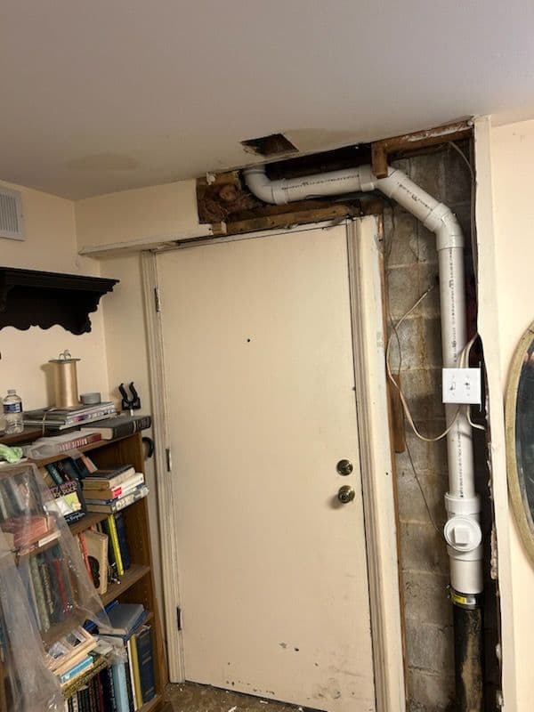 Cast Iron Stack Replacement with PVC Upgrade
