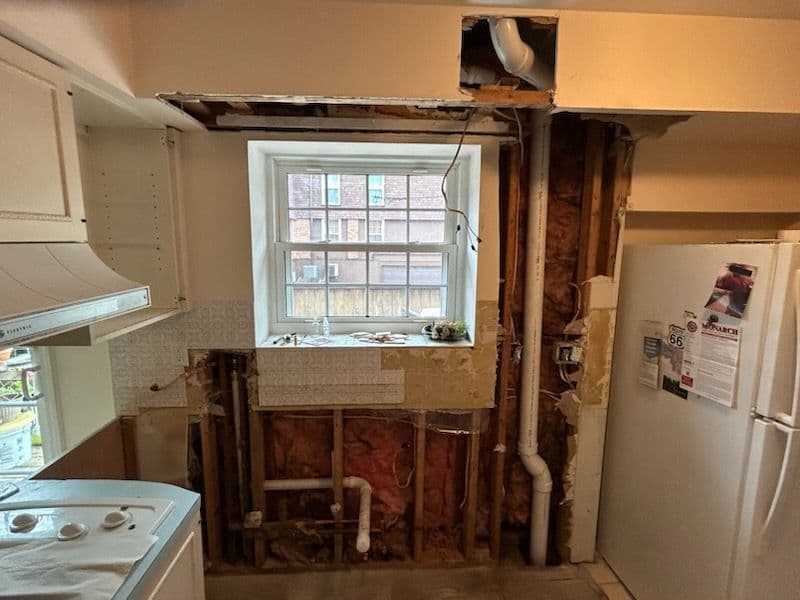 Cast Iron Stack Replacement with PVC Upgrade