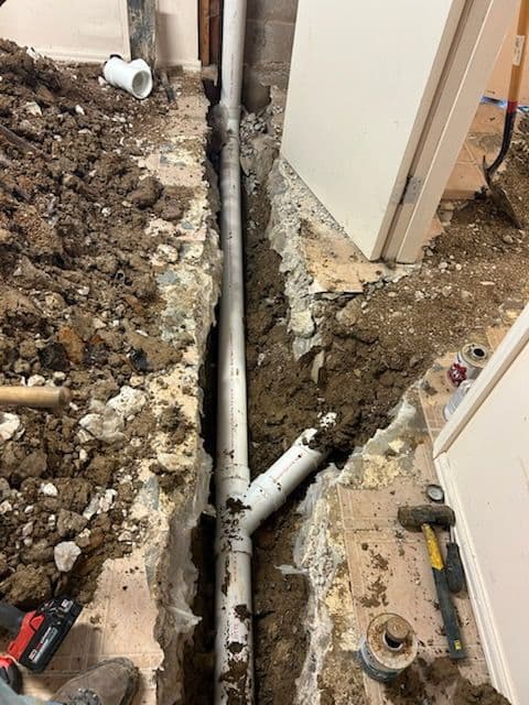 Sewer Line Upgrade with Durable PVC Piping