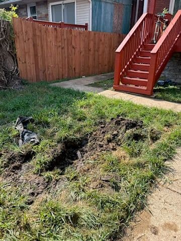 Yard Cleanout Upgrade for Efficient Plumbing image