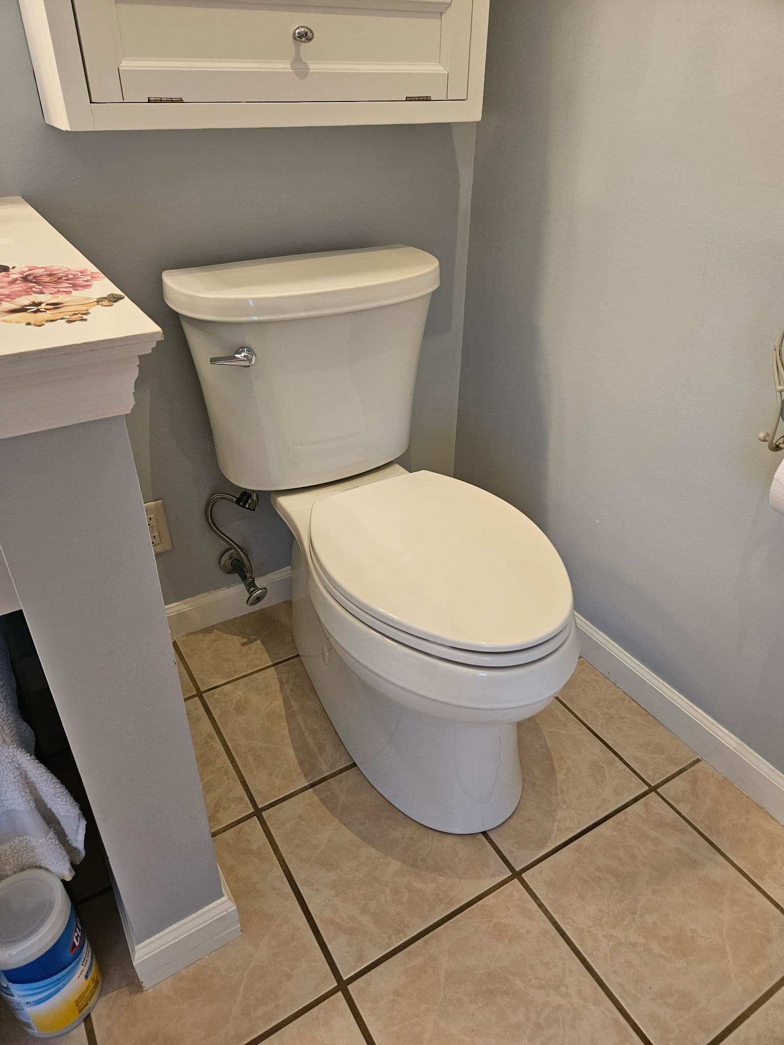 Project Kohler Toilet Installation Bathroom Upgrade image