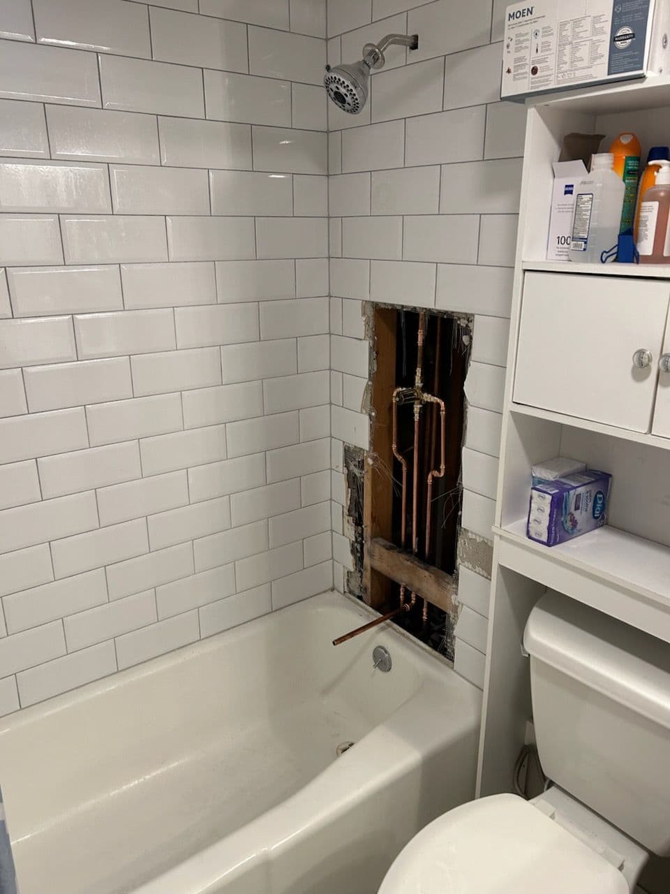 Efficient Shower Valve Replacement Without Major Wall Damage image